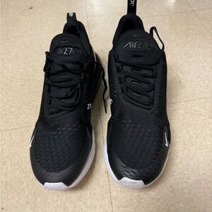 Brand new never worn Nike Air Max 270 Triple Black Sneakers (No original box)